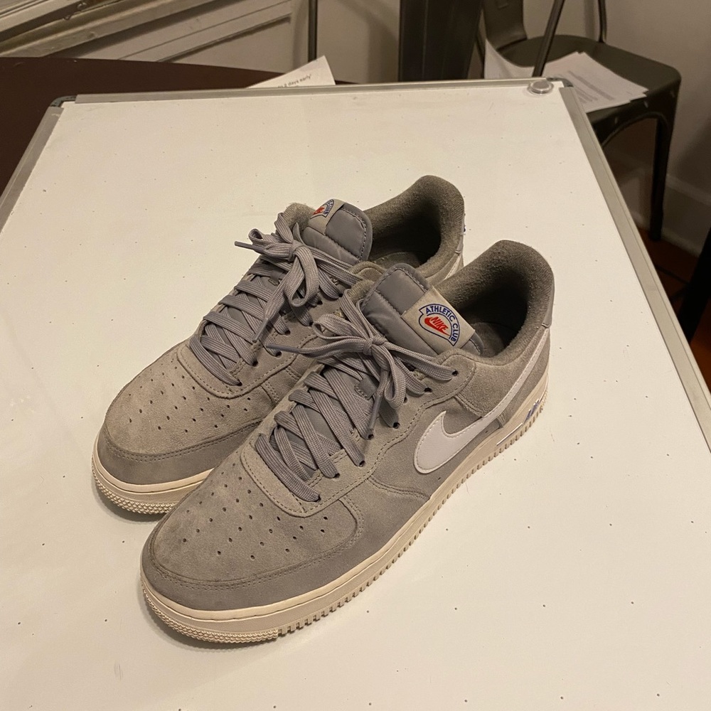 Nike Airforce 1 Athletic Club Light Smoke Grey/Hyper Blue